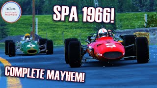 When F1 Didnt Care About The Rain  Spa 1966  Assetto Corsa Gameplay [upl. by Carlita]