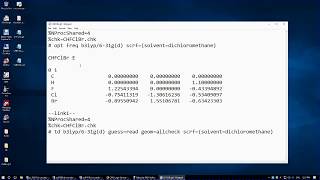 Calculating UVVis and electronic circular dichroism ECD spectra of CHFClBr [upl. by Zoi779]