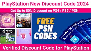 PlayStation Discount Codes 2025  Verified PS4 Discount Codes for PS5 amp PSN [upl. by Ahsait255]