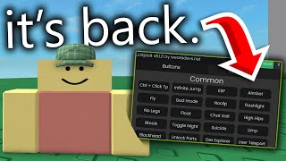 Roblox JJSploit New Exploit Is Back After Three Years Showcase [upl. by Darelle179]