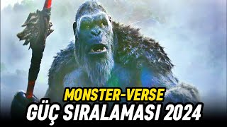 MonsterVerse Güç Sıralaması 2024  Godzilla X Kong The New Empire En Güçlü 20 Titan Sıralaması [upl. by Farra]