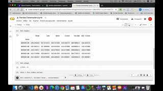 Micro VideoTutorial Google Colab Pandas Datareader 01 [upl. by Imena]