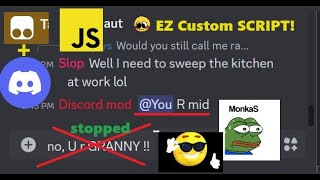 Inject a JavaScript plugin to prevent Discord bans  Custom JS plugins for social media filtering [upl. by Sheeree923]
