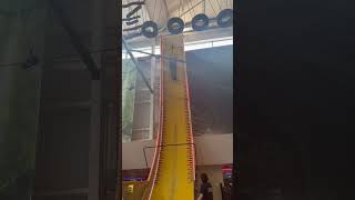 Everest Free Fall Slide  Funtasia Theme Park  Indoor Theme Park  Family Entertainment [upl. by Cerf]