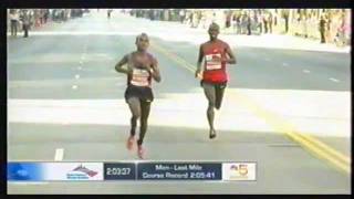 RIP SAMMY WANJIRU  2010 CHICAGO MARATHON  his LAST marathon [upl. by Eidassac]