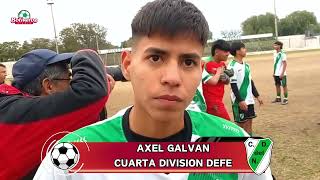 AXEL GALVAN  CUARTA DIV DEFENSORES [upl. by Ettelra]