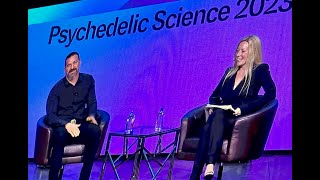 Andrew Huberman at Psychedelic Science 2023 — Full Interview [upl. by Fridlund63]