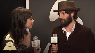 Ray LaMontagne at the 53rd GRAMMY Awards  GRAMMYs [upl. by Yeldar480]