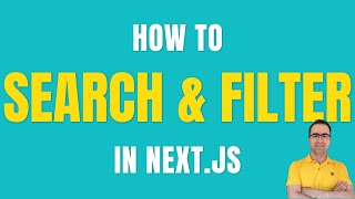 Nextjs Search Filter Tutorial For Beginners [upl. by Anauqat55]