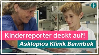 Kinderreporter Nio unterwegs in der Asklepios Klinik Barmbek  Asklepios [upl. by Ahsinrac]