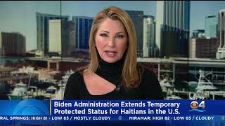 Biden Extends TPS For Haitian in the US [upl. by Yeltneb]