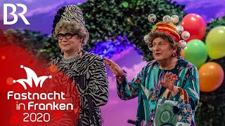 Heißmann amp Rassau als Witwen  Fastnacht in Franken 2020  Veitshöchheim  BR Kabarett amp Comedy [upl. by Wrightson539]