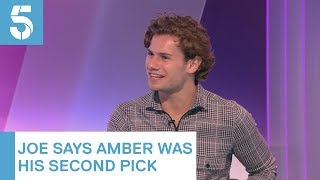 Love Island Amber Gill would have been my second choice says Joe Garratt  5 News [upl. by Marcellina]