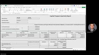 Completing the Quarterly Report Template Final [upl. by Ymmot765]