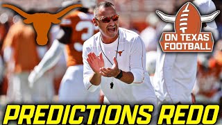 Harder Schedule Than We Thought  Predicting Remaining Schedule  Texas Longhorns Football  SEC [upl. by Enrahs]