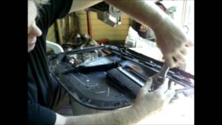 E32 BMW SWB door cardtrim dismantle how to [upl. by Elyl]