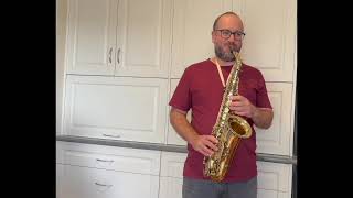 Vito 38 by Beaugnier Paris Alto Saxophone 2nd Winds Australia [upl. by Aramoy394]