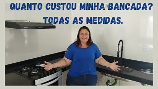 Bancada finalizada Quanto custou Todas as medidas [upl. by Ramat]