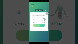 I evolved an Inkay in Pokemon go pokemongo  how to evolve Inkay in Pokemon go [upl. by Aiselad]