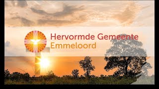 Hervormde Gemeente Emmeloord  ds JMulderij startzondag [upl. by Ynffit]