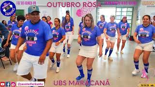 APRESENTAÇÃO NO UBS MARACANÃ  OUTUBRO ROSA  ANOS 70 80  90   APRENDA E DANCE CONOSCO [upl. by Mihalco]