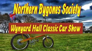 The Northern Bygones Society  Wynyard Hall Classic Car Show 2024  Photos amp VideoDrone footage [upl. by Gabe]