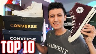 Top 10 Converse Shoes you NEED in Your Collection [upl. by Gahl884]