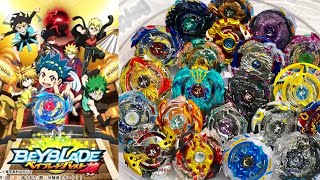 ALL SEASON 2 Beyblade Burst GODEVOLUTION Marathon Battle [upl. by Adalai]