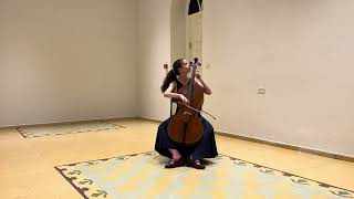 DGabrielli Ricercar VI Renana LevinBaroque cello [upl. by Halima]