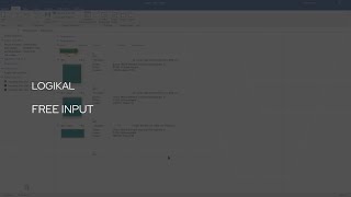 TechTuesday Free input in Logikal [upl. by Aryahay901]