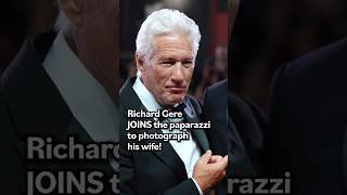 Richard Gere JOINS paparazzi to photograph his wife 🥰 richardgere [upl. by Teik]