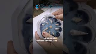 ResinArtisanDevro resinbox epoxy resin resinart handmade seashells demolding onlinestore [upl. by Virgin]