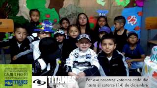 TITANES ANNIE MORENO ACEVEDO PEDAGOGÍA INFANTIL [upl. by Refinnaj]