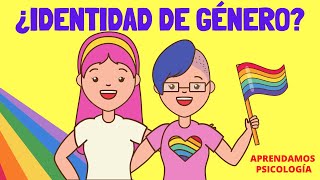 ¿Qué es Identidad de Género [upl. by Manlove210]