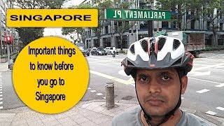 Singapore rules and fines which every tourist should know in hindi [upl. by Adranoel]