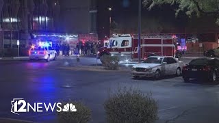 Phoenix PD 4 people stabbed in fight near Burton Barr Library [upl. by Sakhuja]