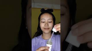 Using Proskire facewash and Face Serum 🤩 [upl. by Kato]