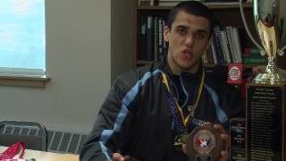 Interview with NY State Wrestling Champion Youssif Hemida [upl. by Drareg146]