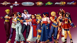 Destiny Women Fighters Team Theme KOF 2002 UM  Liberty Krohnen Team Theme KOF XV Dual Mix [upl. by Marvin]