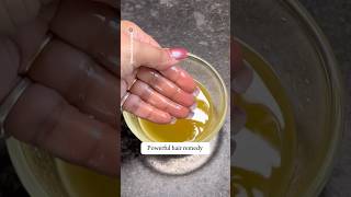 Powerful Hair Growth Oil Stop Hair Fall in 10 Days 100 working hair HairGrowth longhair [upl. by Grous]