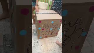 ¡GENDER REVEAL DEL BEBÉ DE MI MAMÁ 🎉👶💖💙 PARTE 2 [upl. by Hamlin]