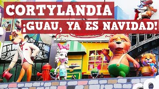 CORTYLANDIA 2018  2019 se ve mejor de noche ¡Wow ya es Navidad en Cortylandia Madrid [upl. by Yoo70]