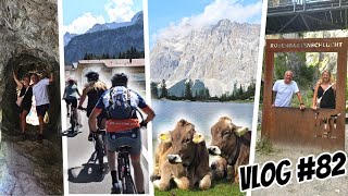 🚴🏻‍♂️op de fiets naar de Sebensee in Ehrwald ⛰️ amp 🌹 Rosengartenschlucht in Imst 🏞️ vlog 82 [upl. by Little642]