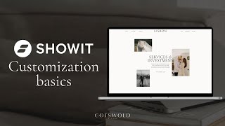 Customization basics for Showit [upl. by Zilevi]