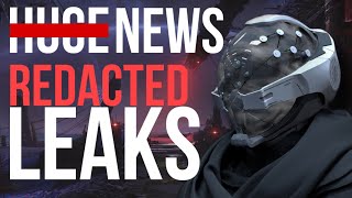 Destiny 2 HUGE LEAKS UPDATE New Leaks News amp More [upl. by Marve]