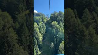 Relaxing cable car trip to Seiser Alm travel visititaly trentino alps dolomiti relax cablecar [upl. by Aneekat957]