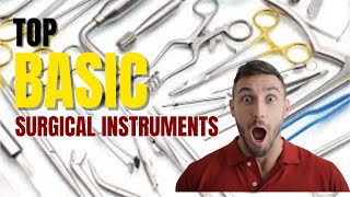 Top Basic Surgical Instruments Name  Pictures and their uses surgicalinstruments surgicals [upl. by Malloch]