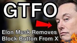 🚨 ELON MUSK BREAKS TWITTER AGAIN 🚫 New X Block Policy Sparks OUTRAGE 🤯  What It Means for YOU [upl. by Muhan]