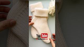 😍🔥 Free tutorial Crochet socks crochet crochetbrioche crochettutorial [upl. by Curtice]