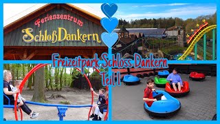 Ausflug zum 🎢 Freizeitpark Schloss Dankern Teil 1  Lisa´s Familienkanal [upl. by Sirah88]